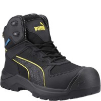 Puma Rock Heavy Duty Waterproof Black Safety Boots S7S